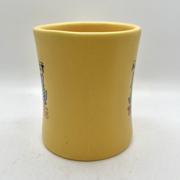 ThorLabs Mug Shot Coffee Cup Ceramic Limited Edition Aztec Dogs Yellow USA - Picture 2 of 6